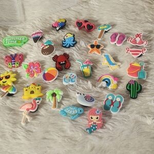 30 Pcs. Summer Shoe Charms for Crocs